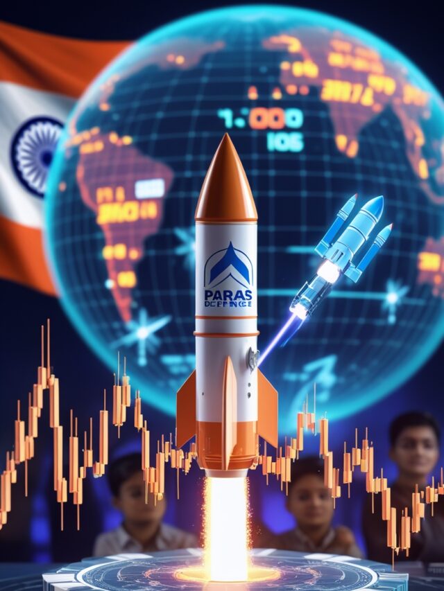 Paras defence share price