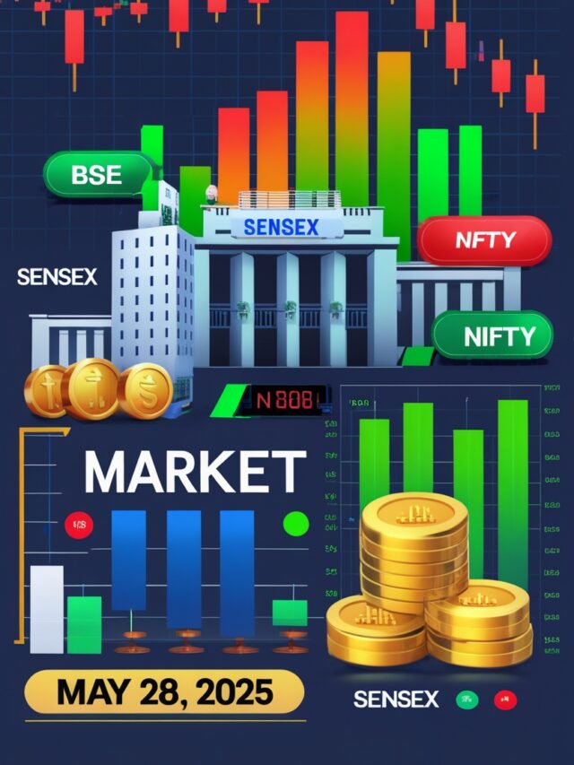 Today latest stock market trends for May 28, 2025.